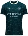 Футболка Манчестер Сіті (Manchester City) 2025-2026 четверта темно-зелена F0377
