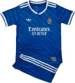 Футбольна форма Реал Мадрид (Real Madrid) 2025-2026 резервна синьо-біла F0386