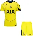 Футбольна форма Тоттенгем (Tottenham) 2025-2026 резервна жовто-темно-синя F0388