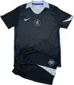Футбольная форма Челси (Chelsea) 2025-2026 резервная черно-синяя F0389
