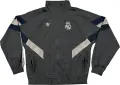 Ветровка Реал Мадрид (Real Madrid) 2024-2025 серо-бело-темно-синяя F0490