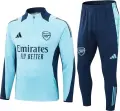 Спортивный костюм Арсенал (Arsenal) 2024-2025 голубо-темно-синий F0457