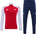 Спортивний костюм Арсенал (Arsenal) 2025-2026 червоно-біло-синій F0458