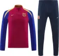 Спортивный костюм Барселона (Barcelona) 2025-2026 красно-сине-темно-синий F0462