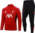 Спортивный костюм детский Ливерпуль (Liverpool) 2025-2026 красно-черный F0511