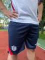 Футбольная форма сборной Англии 2026 Чемпионат Мира домашняя бело-темно-сине-красная F0577