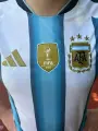 Футбольна форма збірної Аргентини 2026 Чемпіонат світу домашня біло-блакитно-чорна F0578