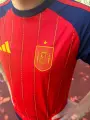Футбольная форма сборной Испании 2026 Чемпионат Мира домашняя красно-темно-сине-желтая F0575
