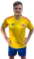 Футбольна форма збірної Колумбії 2026 Чемпіонат світу домашня жовто-синьо-червона F0580
