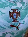 Футбольна форма збірної Португалії 2026 Чемпіонат світу виїзна бірюзово-біла F0601