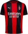 Футболка Милан (Milan) 2026-2027 домашняя красно-черная F0647