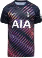 Футболка Тоттенхем (Tottenham) 2026-2027 виїзна темно-синьо-фіолетово-помаранчева F0652