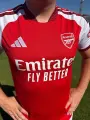 Футбольна форма Арсенал (Arsenal) 2026-2027 домашня червоно-біло-бордова F0653