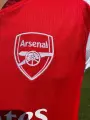 Футбольна форма дитяча Арсенал (Arsenal) 2026-2027 домашня червоно-біло-бордова F0635