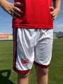 Футбольна форма дитяча Арсенал (Arsenal) 2026-2027 домашня червоно-біло-бордова F0635