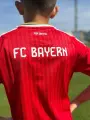 Футбольная форма детская Бавария (Bayern Munich) 2026-2027 домашняя красно-белая F0636