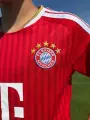 Футбольная форма детская Бавария (Bayern Munich) 2026-2027 домашняя красно-белая F0636