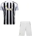 Футбольная форма детская Ювентус (Juventus) 2026-2027 домашняя бело-черная F0640