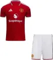 Футбольная форма Манчестер Юнайтед (Manchester United) 2026-2027 домашняя красно-белая F0659
