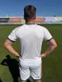Футбольная форма Реал Мадрид (Real Madrid) 2026-2027 домашняя бело-темно-зелено-розовая F0661