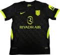 Футболка Атлетико Мадрид (Atletico Madrid) 2026-2027 виїзна чорно-лимонна F0665