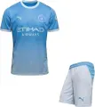 Футбольна форма Манчестер Сіті (Manchester City) 2026-2027 домашня блакитно-біла F0676
