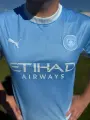 Футбольна форма Манчестер Сіті (Manchester City) 2026-2027 домашня блакитно-біла F0676