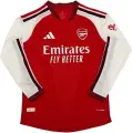 Футболка з довгим рукавом Арсенал (Arsenal) 2026-2027 домашня червоно-біла F0683