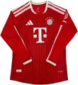 Футболка з довгим рукавом Баварія (Bayern Munich) 2026-2027 домашня червоно-біла F0684