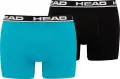 Труси (боксерки) Head BASIC BOXER 2P блакитно-чорні, чорні (2 штуки) 701202741-021