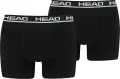 Труси (боксерки) Head BASIC BOXER 2P чорні (2 штуки) 701202741-005