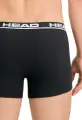 Трусы (боксерки) Head BASIC BOXER 2P черные (2 штуки) 701202741-005