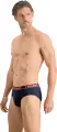 Трусы (брифы) Head BOXER BRIEF 2P темно-сине-оранжевые (2 штуки) 100001753-003