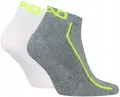 Шкарпетки Head ALL SPORTS PERFORMANCE SNEAKER 2P біло-лаймові, сіро-лаймові (2 пари) 701229023-004