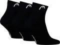 Шкарпетки Head ALL SPORTS TRAINING QUARTER 3P чорні (3 пари) 701229017-001