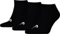 Шкарпетки Head ALL SPORTS TRAINING SNEAKER 3P чорні (3 пари) 701229018-001