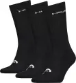 Шкарпетки Head CREW 3P UNISEX чорні (3 пари) 701213456-200