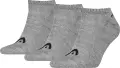 Шкарпетки Head ELEMENTS ALL SPORTS SNEAKER 3P сірі (3 пари) 701229011-004