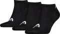 Шкарпетки Head ELEMENTS ALL SPORTS SNEAKER 3P чорні (3 пари) 701229011-001