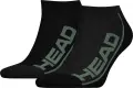 Носки Head PERFORMANCE SNEAKER 2P UNISEX черно-зеленые (2 пары) 791018001-164
