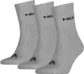 Шкарпетки Head SHORT CREW 3P UNISEX сірі (3 пари) 701213457-400