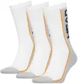 Шкарпетки Head STRIPE CREW 3-PACK біло-сіро-помаранчеві (3 пари) 781011001-062
