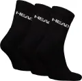 Шкарпетки Head ELEMENTS ALL SPORTS SHORT CREW 3P чорні (3 пари) 701229009-001