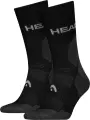 Шкарпетки Head HIKING ALL CLIMATES CREW 2P чорно-темно-сірі (2 пари) 701229024-001