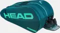 Сумка для тенісу Head TOUR RACQUET BAG L 65L темно-зелена 260516