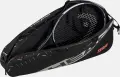 Сумка для тенісу Head TEAM RACQUET BAG S 27L чорно-срібно-жовтогаряча 262234