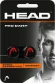 Віброгасники для ракеток Head PRO DAMP чорно-червоні (2 штуки) 285515 BK