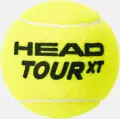 Набор мячей для тенниса Head TOUR XT 4 желтый (4 штуки) 570834