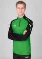 Реглан Jako Zip top PERFORMANCE зелено-черный 8622-221