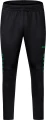 Спортивные штаны тренировочные женские Jako CHALLENGE черно-зеленые 8421-813